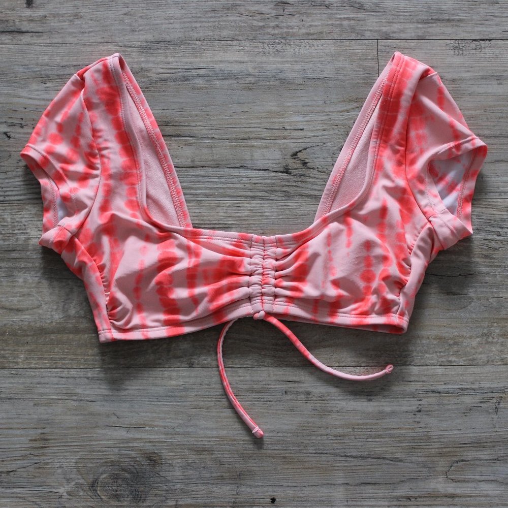 Tie-Dye Swim Top